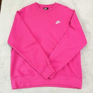 Pink Nike Crewneck